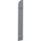 Ekena Millwork Americraft 2-Board (2 Batten) Wood Joined Board-n-Batten Shutters w/ Arch Top, ARW101BQ207X77CHH, PR ARW101BQ207X77CHH - alternate 3